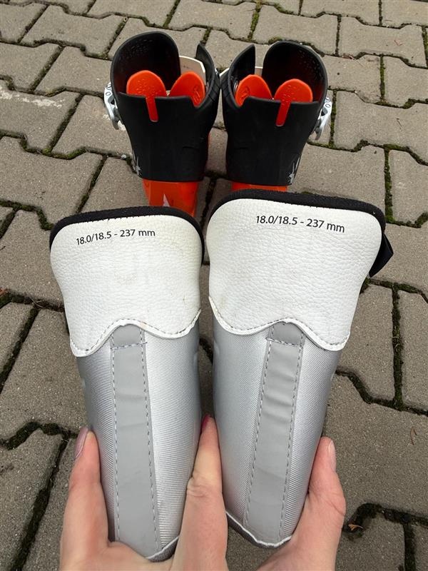 Dětské lyže Salomon 90 cm a boty Atomic - 7