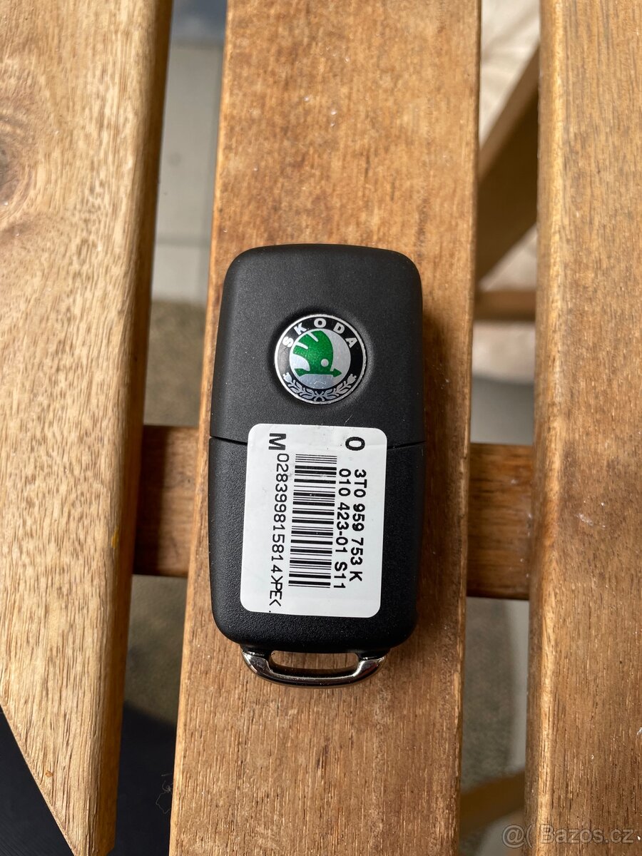 Klíč Škoda Superb 2 Keyless - 7