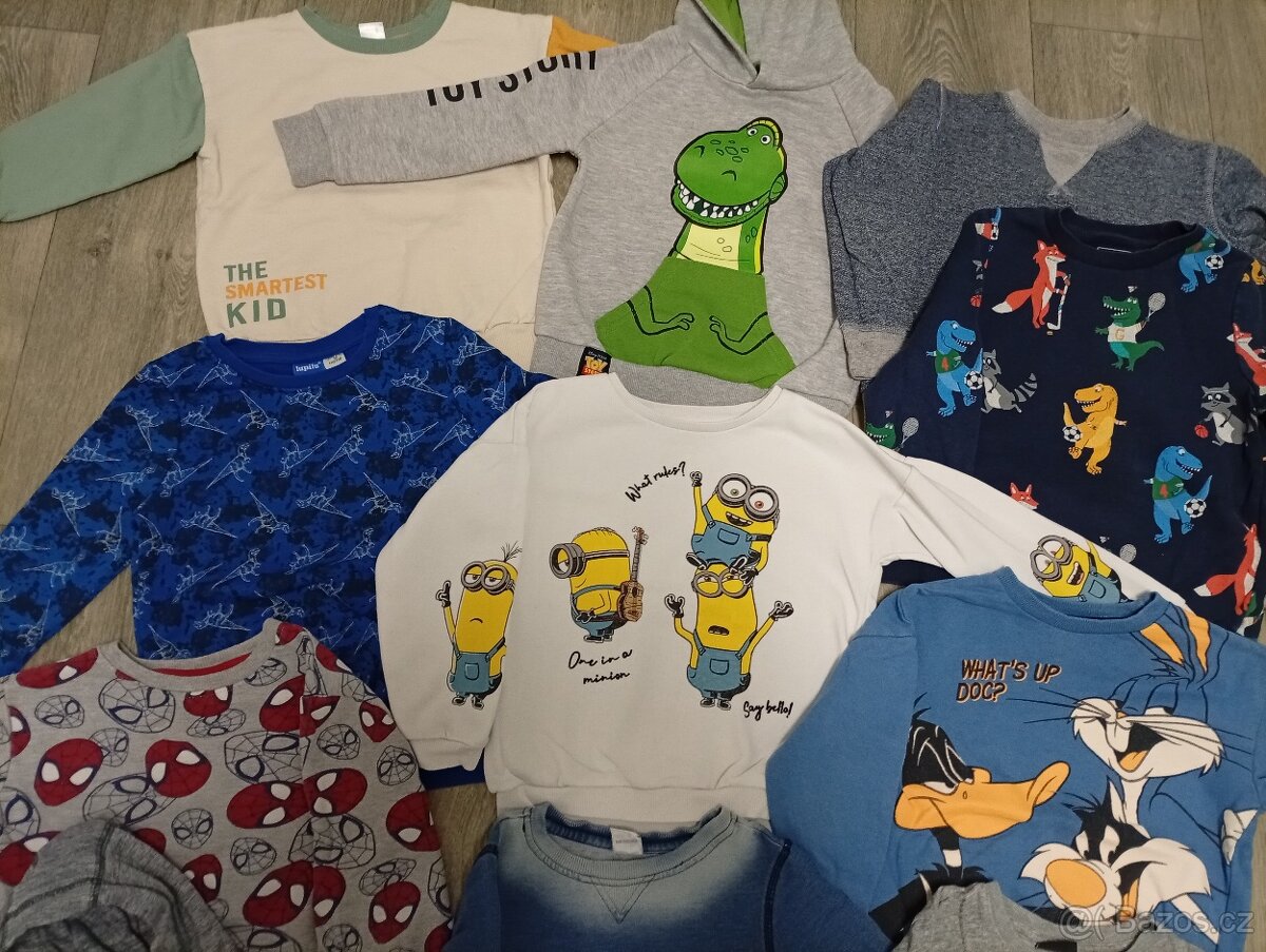 11x mikina vel. 104-110 - 7