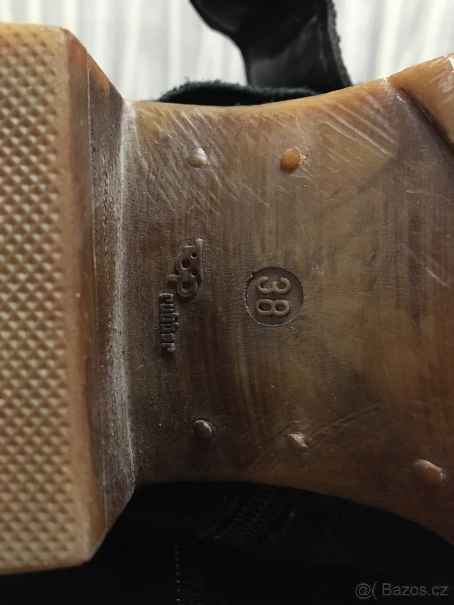 Nízké kozačky vel.38 - 7