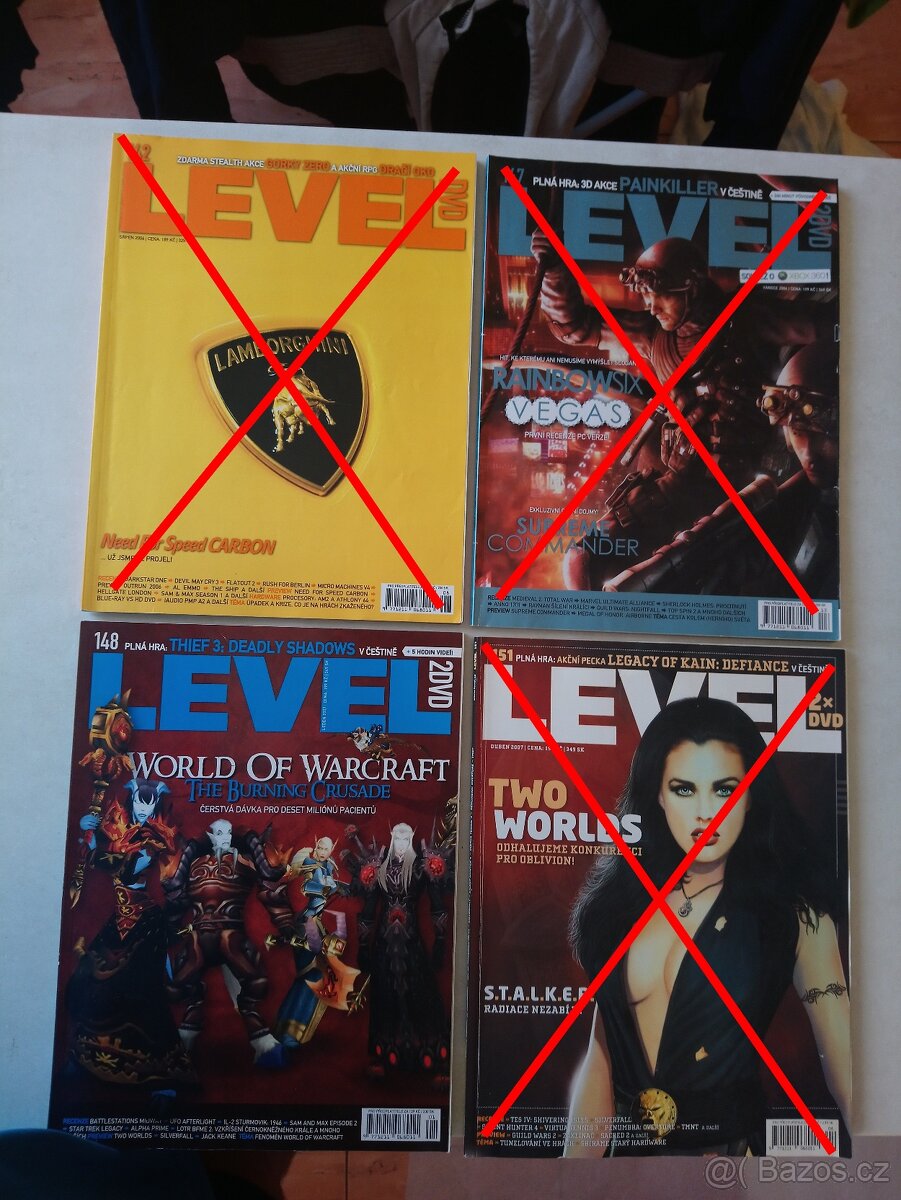 Časopisy LEVEL č. 2 - 7