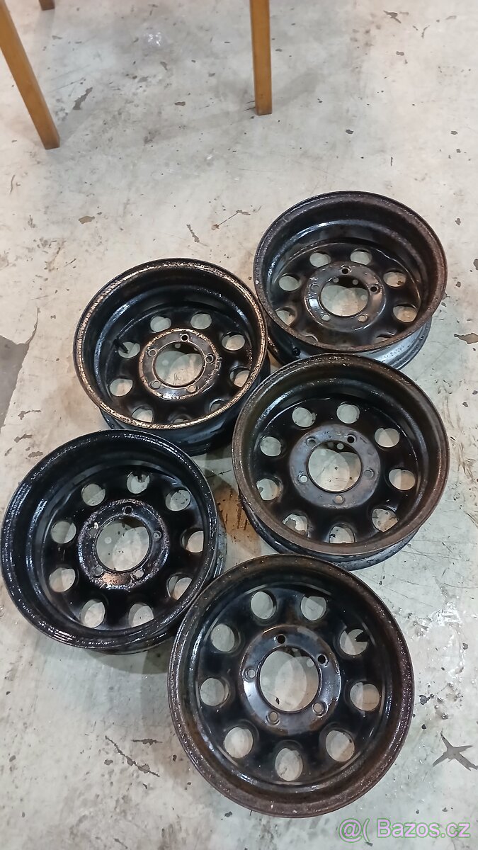 Plechové disky 5x139.7mm r15 - 7