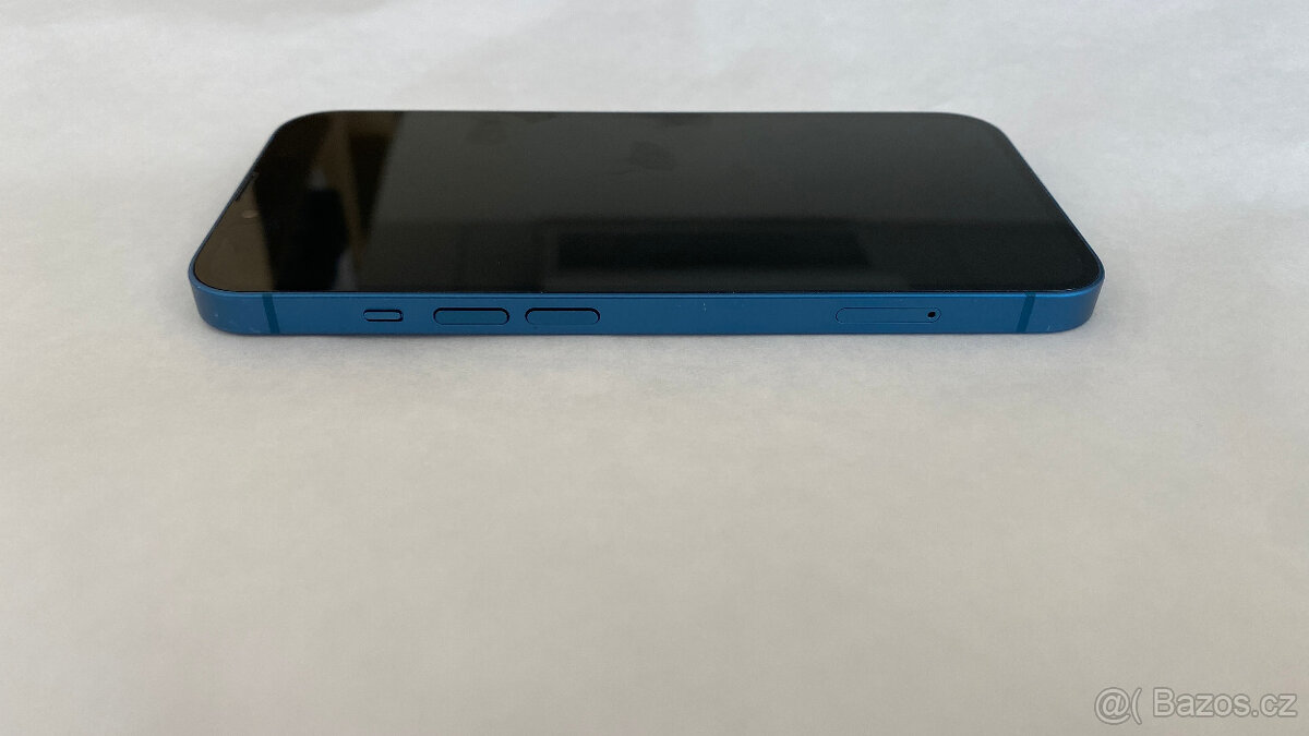 APPLE IPHONE 13 128 GB MODRÝ,12 MĚS.ZÁRUKA,VELMI HEZKÝ - 7