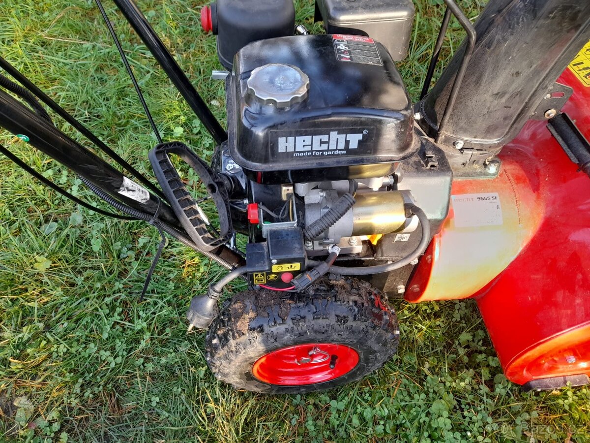 HECHT 9555 SE - benzínová fréza s pojezdem - 7