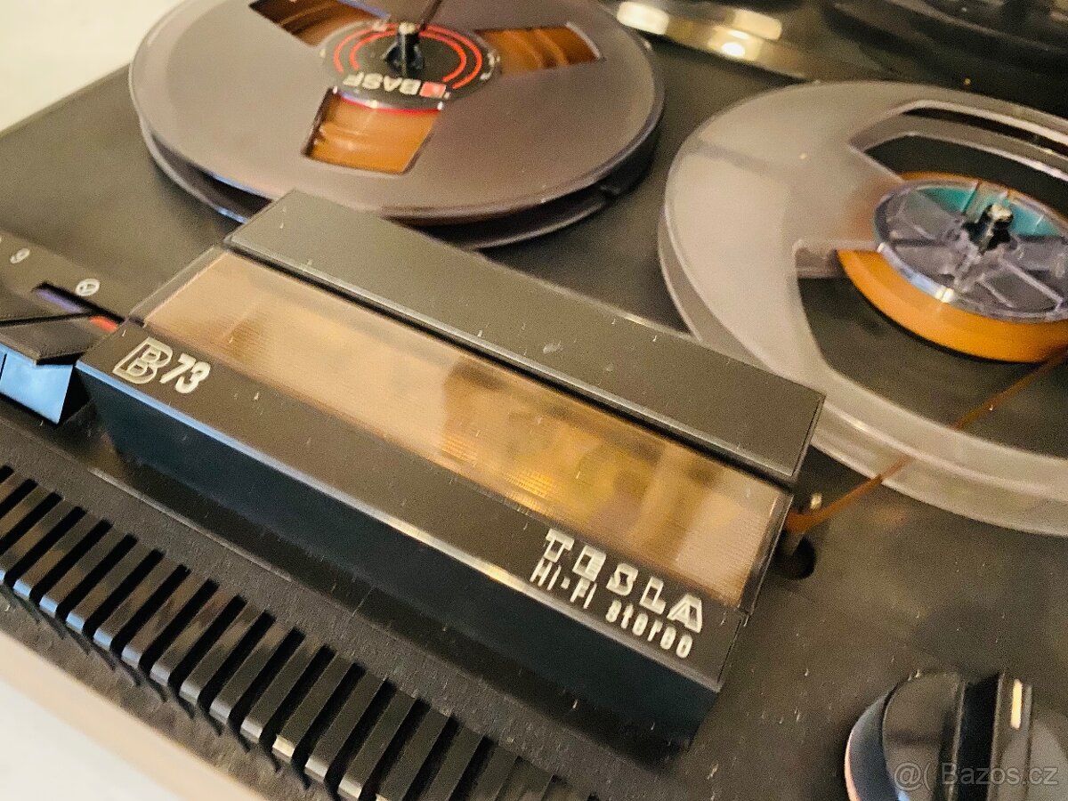 Kotoučový magnetofon Hi-Fi Tesla B73, rok 1987 - 7