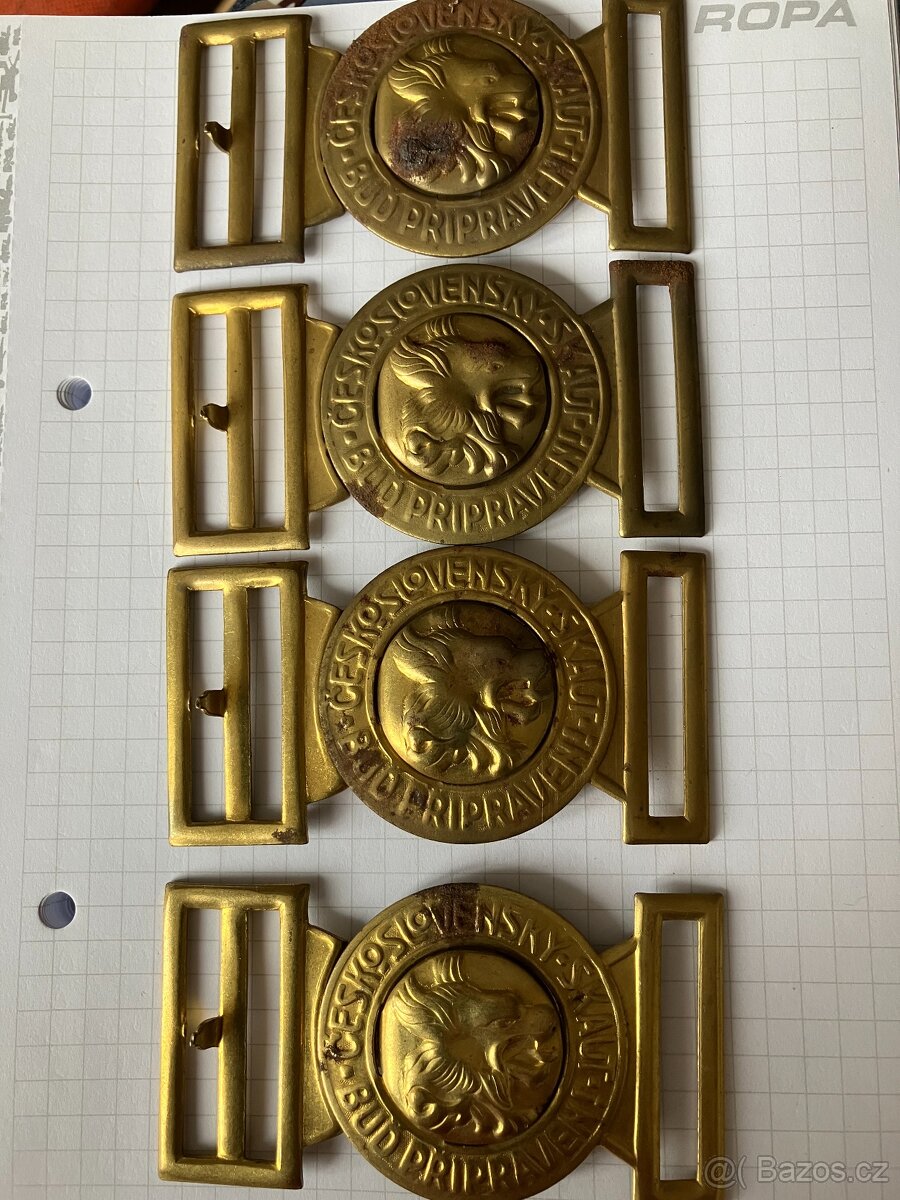 Skautské odznaky, skautské opaskové přezky - 7