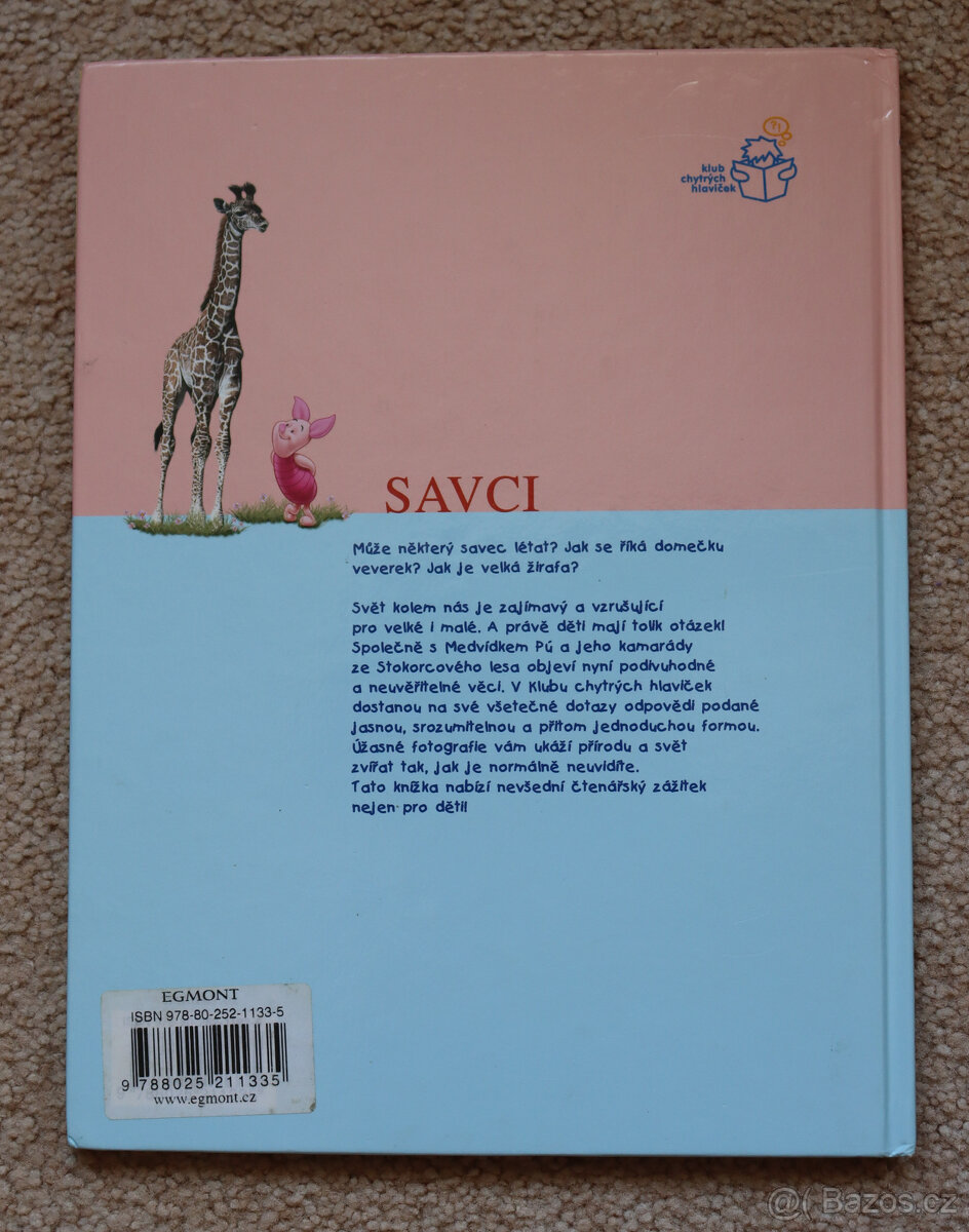 Moje první kniha savců s Medvídkem Pú a jeho přáteli - 7