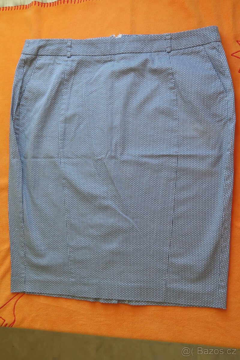 Letní oblečení, vel. 42 (10 ks) - halenky, kalhoty, sukně - 7