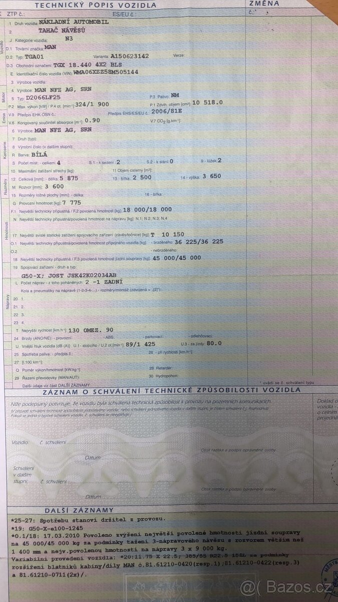 Tahač Man TGA 18.440 - 7