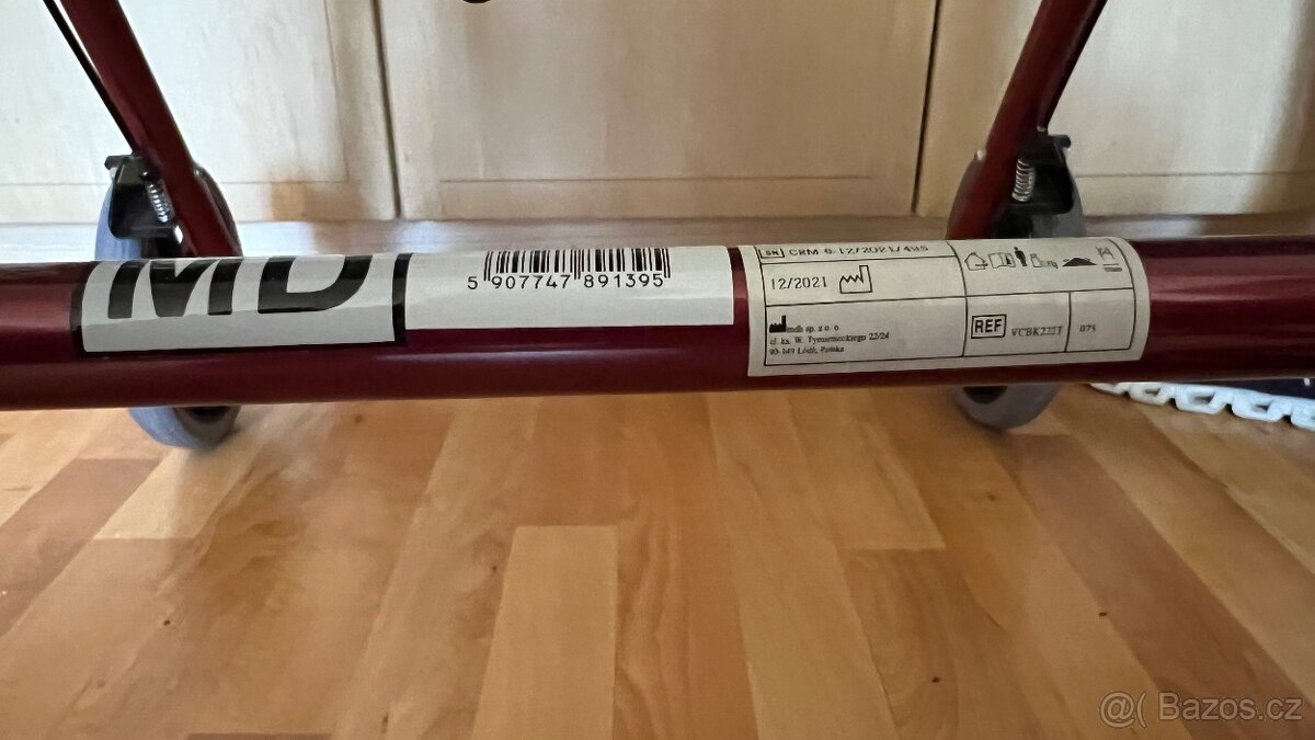 ROSE - čtyřkolové chodítko se stupačkou - 7