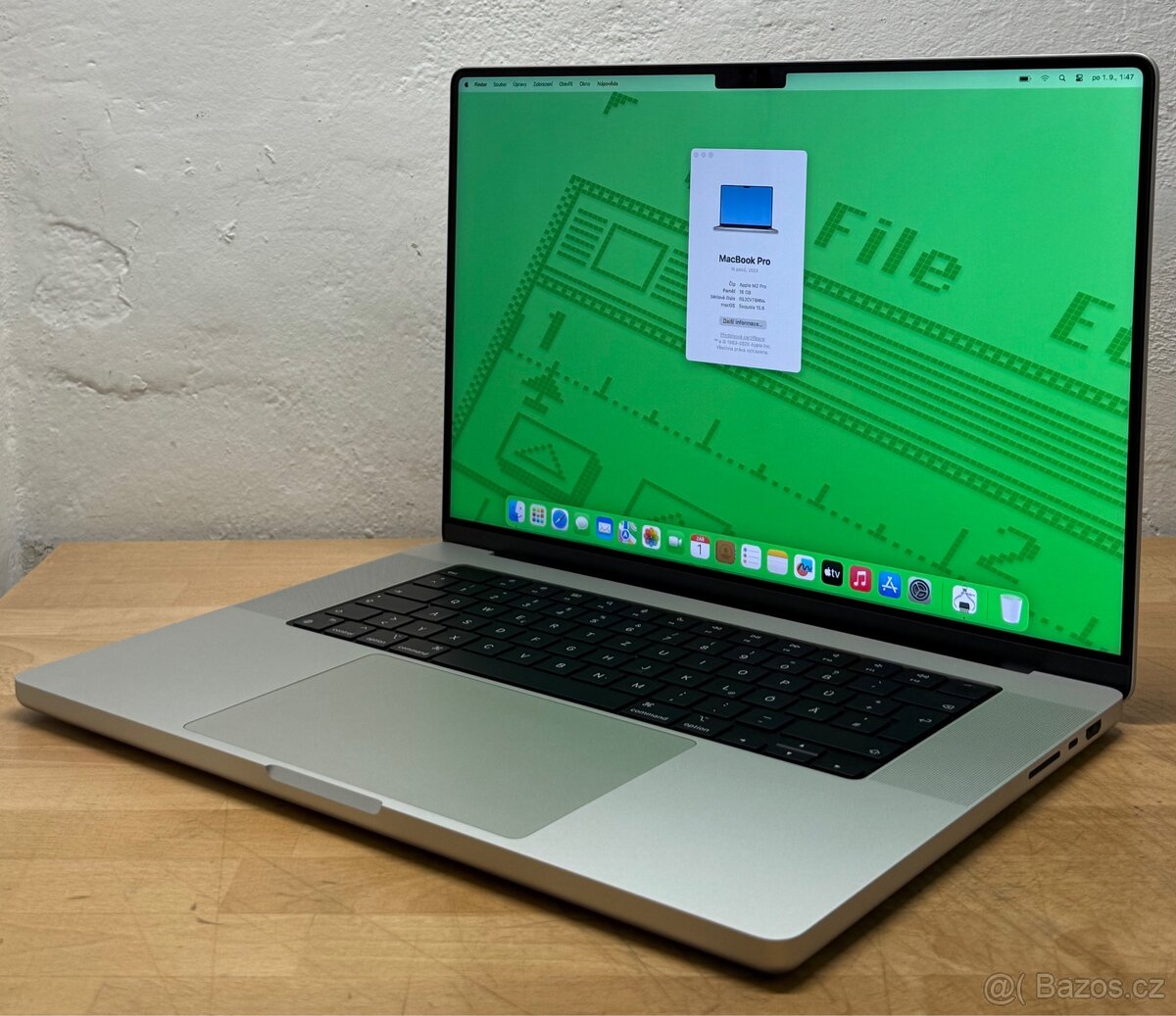 MacBook Pro 16” 2023 CTO /16GB RAM/1TB SSD/Záruka - 7