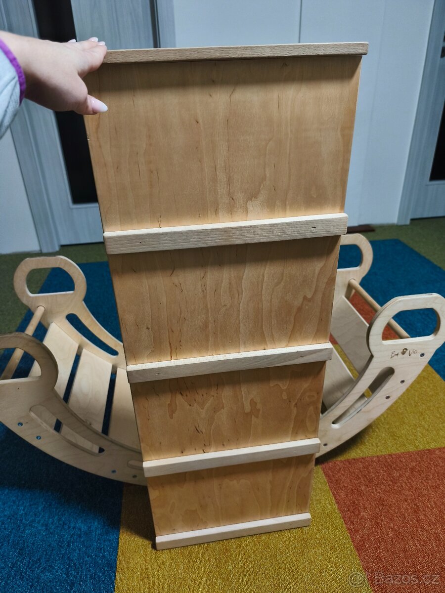 Učící věž+houpačka se skluzavkou - 7