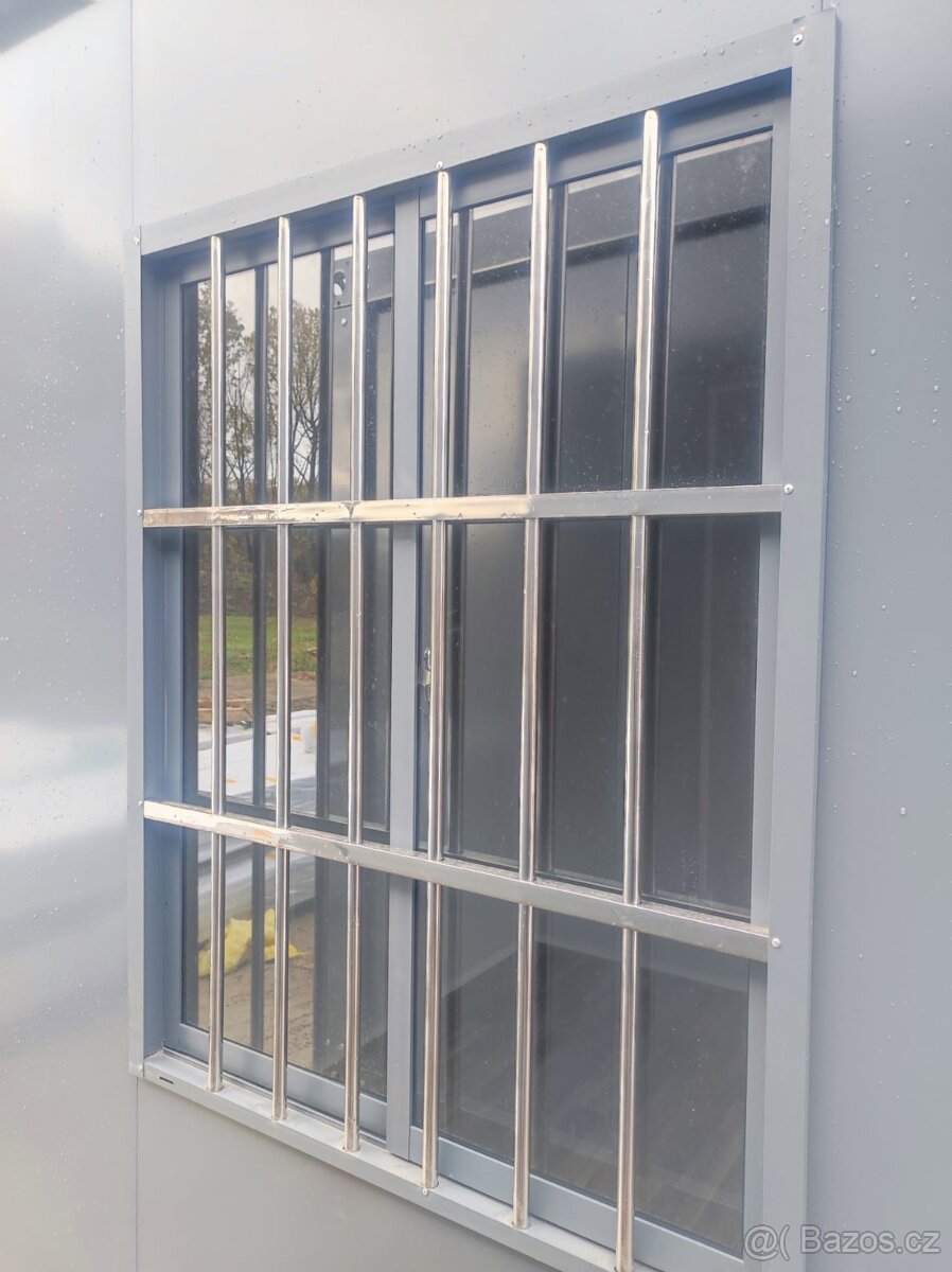 Stavební Buňka 6x3 m s tepelnou izolací a elektroinstalací - 7