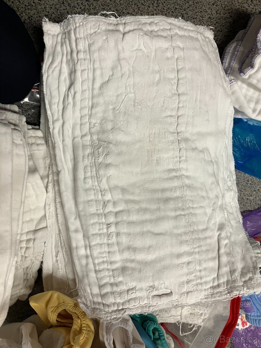 Látkové pleny Bambino mio - velký set - 7