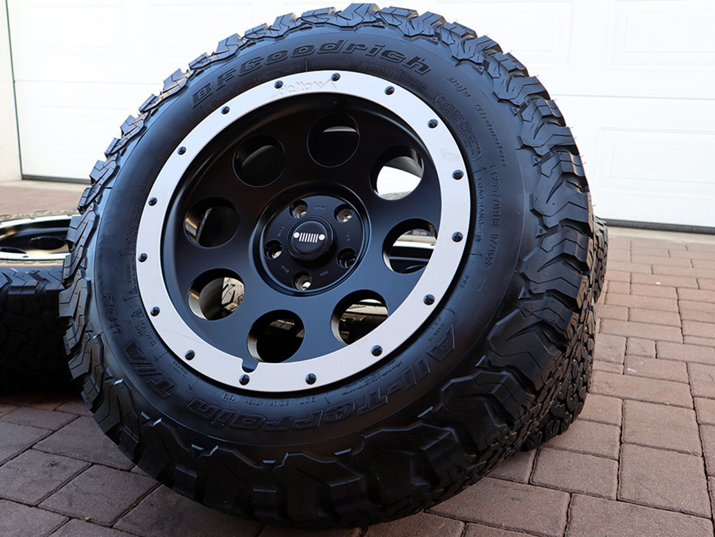 18" 5x127 = DELTA 4x4 JEEP WRANGLER – 5KUSŮ BF GOODRICH - 7