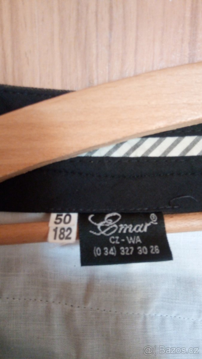 Pánský oblek + společenské boty - 7