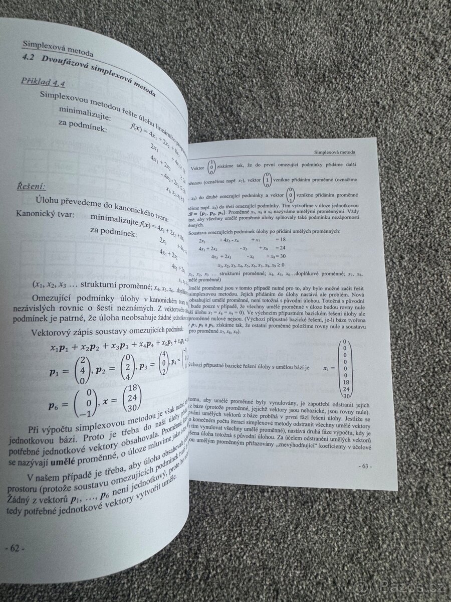 Kniha Řešené úlohy lineárního programování - 7