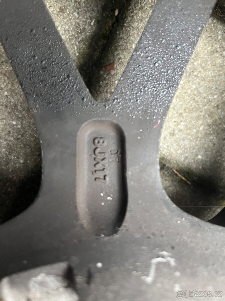 ALU kola ASA AR1 8x17 5x114,3 + letní pneu 225/55 R17 – TOP - 7