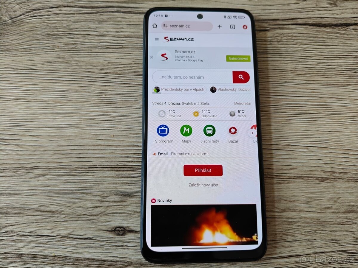 Xiaomi Redmi Note 12S 8GB+4GB/256GB Black,Android 15 - 7