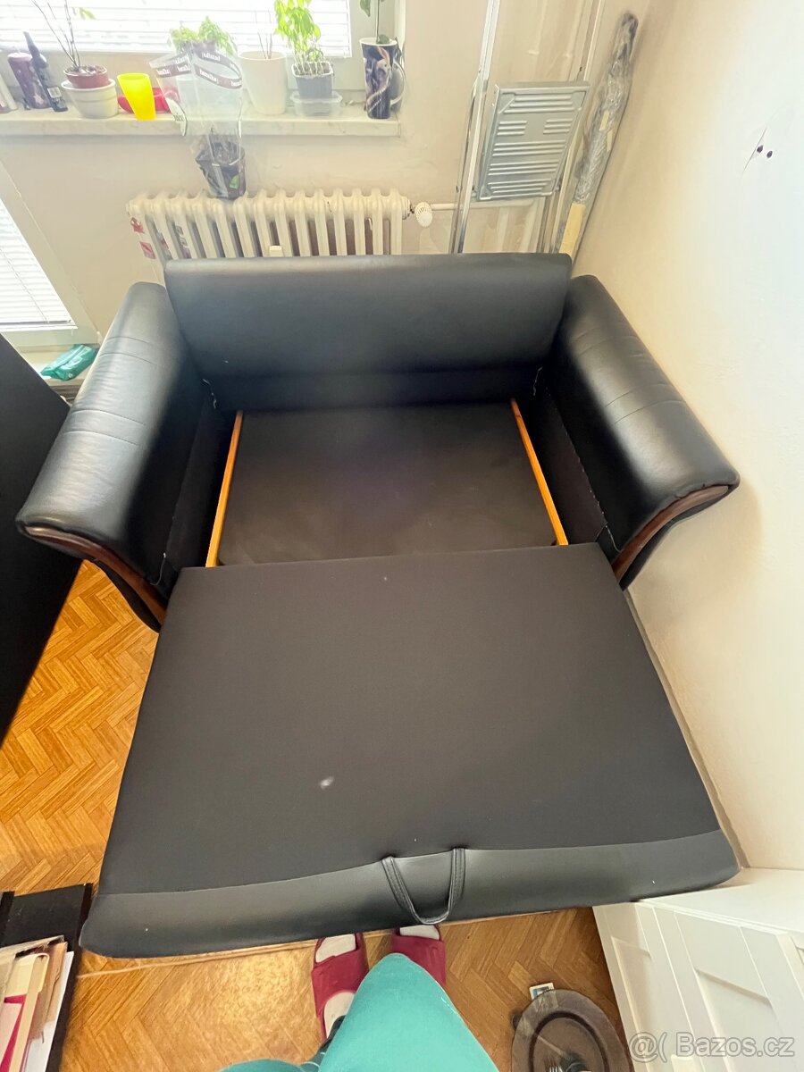 Rozkládací gauč s úložným prostorem - 7