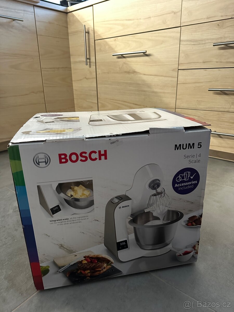 Kuchyňský robot s váhou BOSCH MUM5XW10 - 7