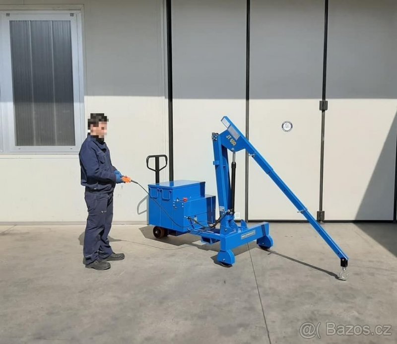 Malý Polo-elektrický jeřáb JT600, 600kg - 7