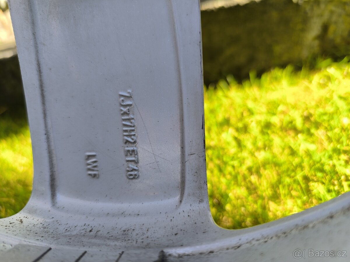 Prodám ALU kola Audi r17 - 7