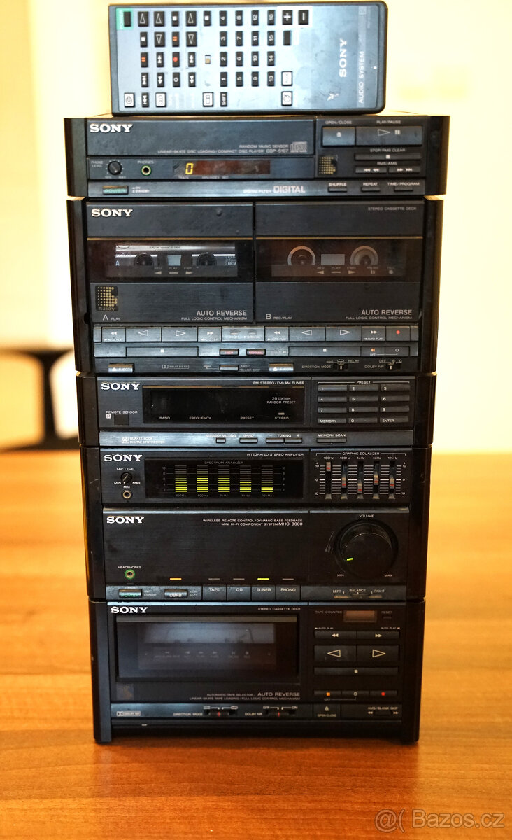 SONY MHC-3000 + tapedeck 2000 - 7