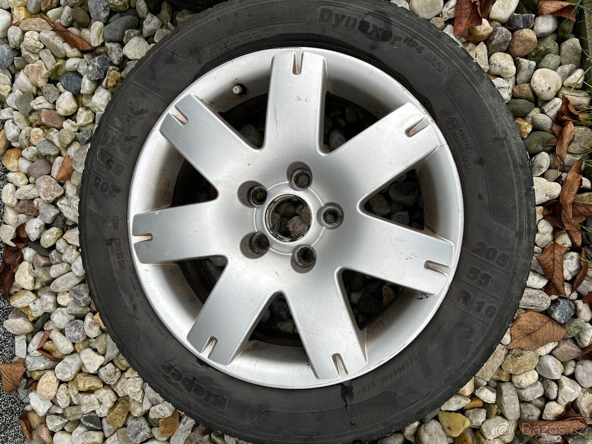 PRODÁM ALU KOLA VW + LETNÍ PNEU - 7