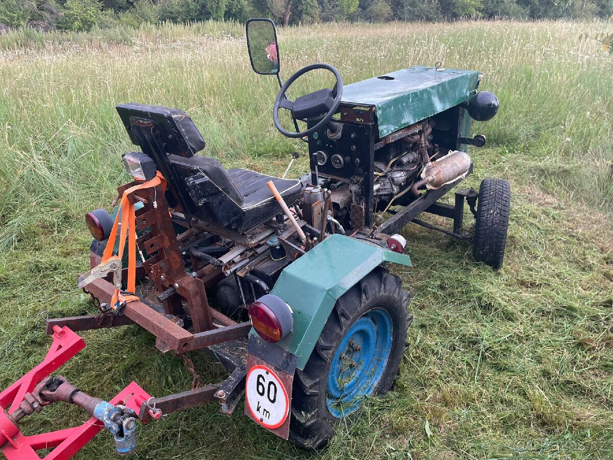 Malotraktor domácí výroby - 7