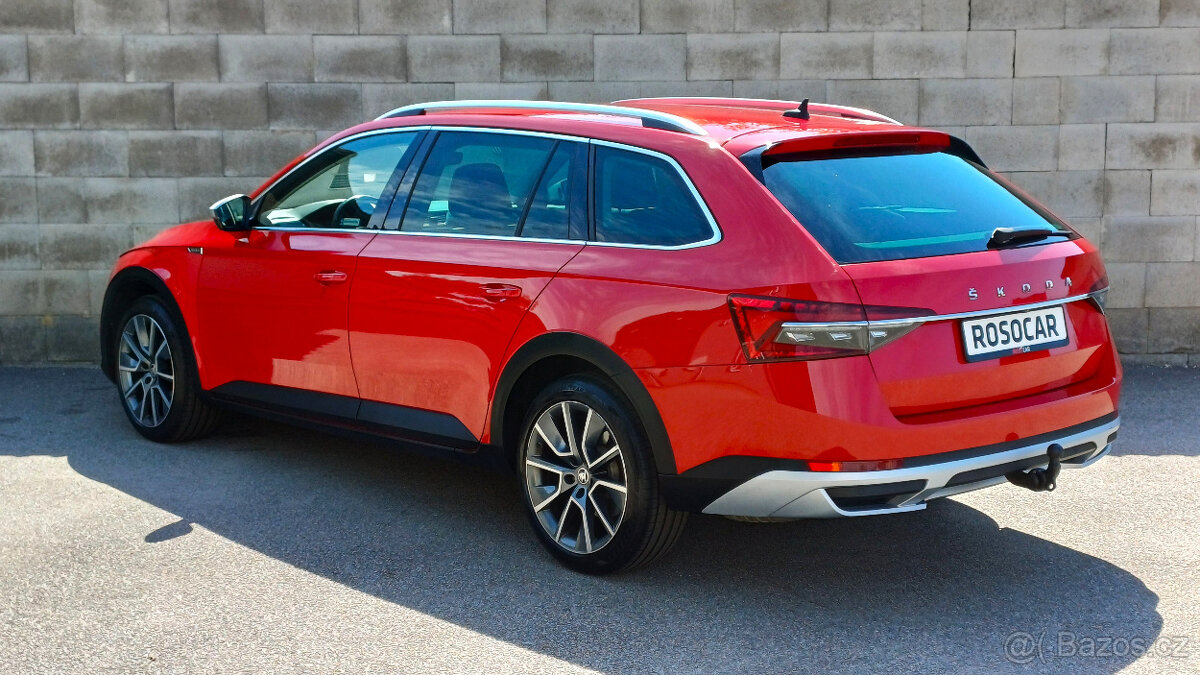 Superb combi 2.0TDI 4x4 140kW SCOUT-1maj-koup.ČR-NEHAV-DPH- - 7