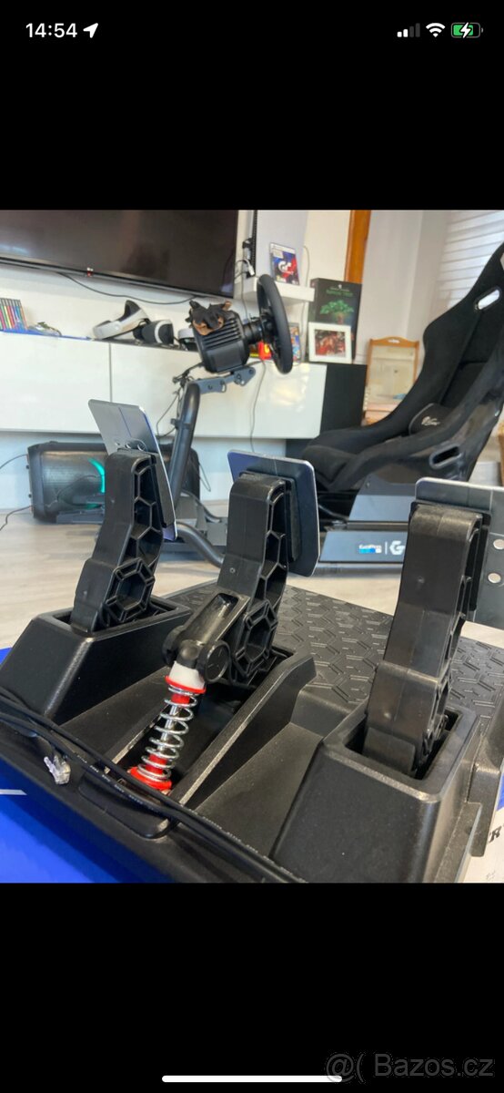 Volant+pedaly sim racing t248 - 7