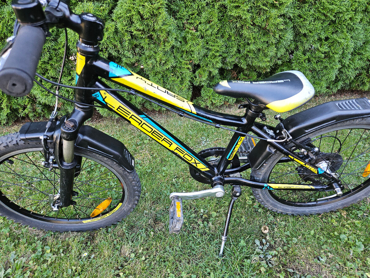 Dětské 20" horské hliníkové kolo FOX, rám 10" - 7