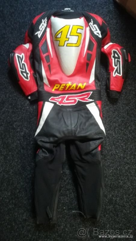 NOVÁ jednodílná kožená kombinéza 4SR - 7