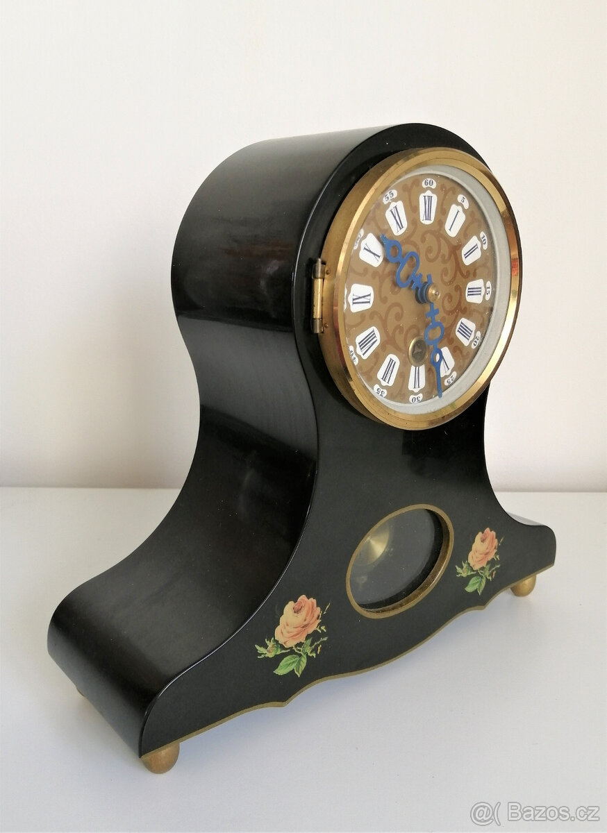 Krbové hodiny černé - 7