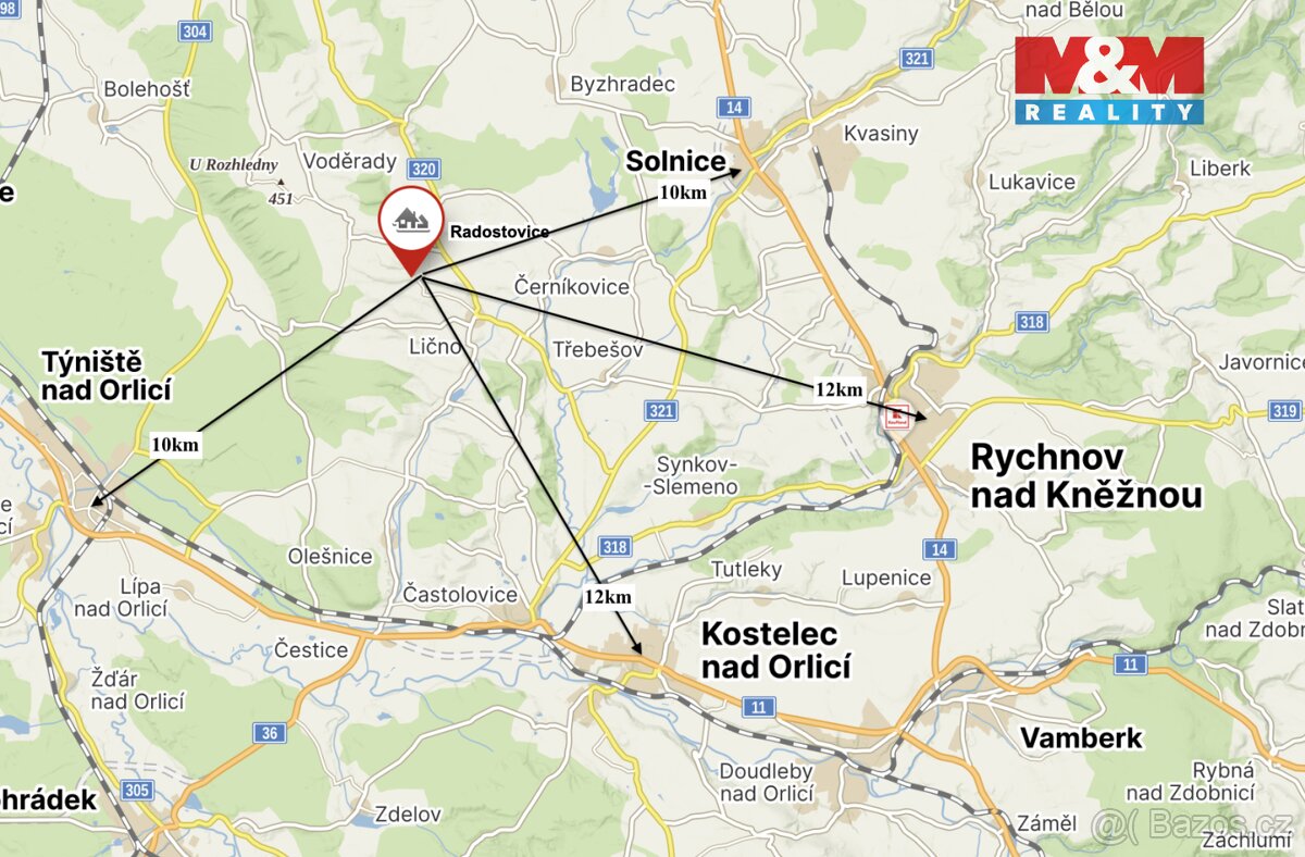 Prodej louky, 2214 m², Voděrady - 7