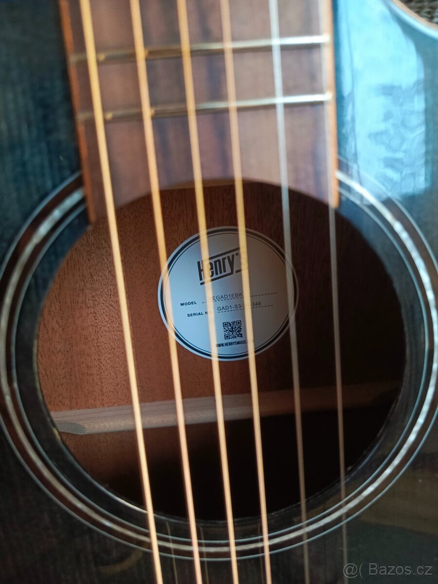 Elektroakustická kytara HENRYS (Nová) - 7