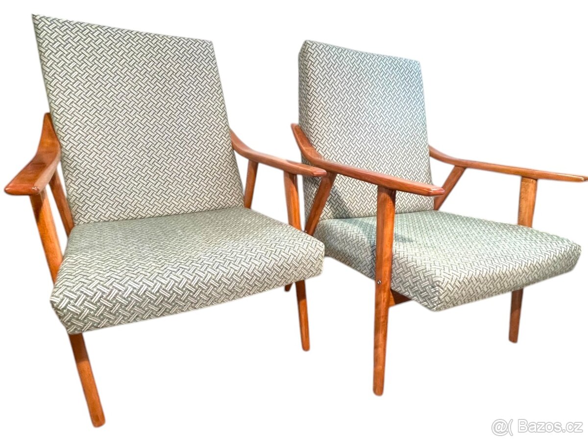 Starožitná křesla – český poválečný design - 7