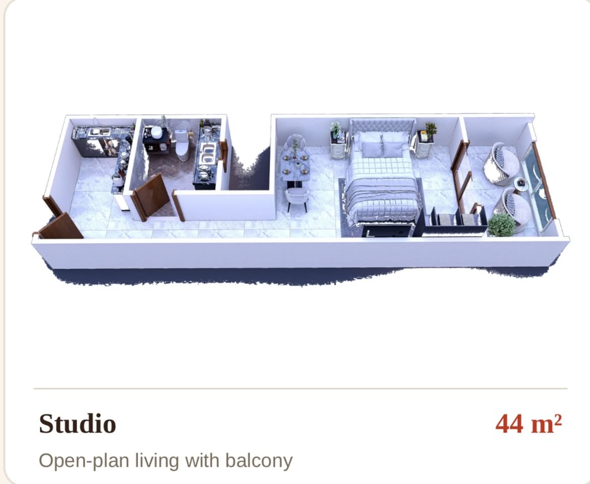 Levne apartmany u Rudeho more - Hurghada - 7
