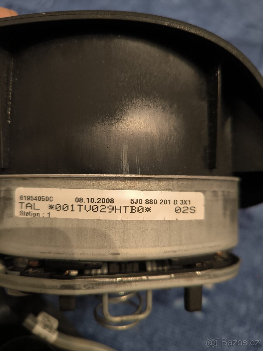 Sada airbag Škoda fabia 2 , 5J předfacelift, Roomster - 7