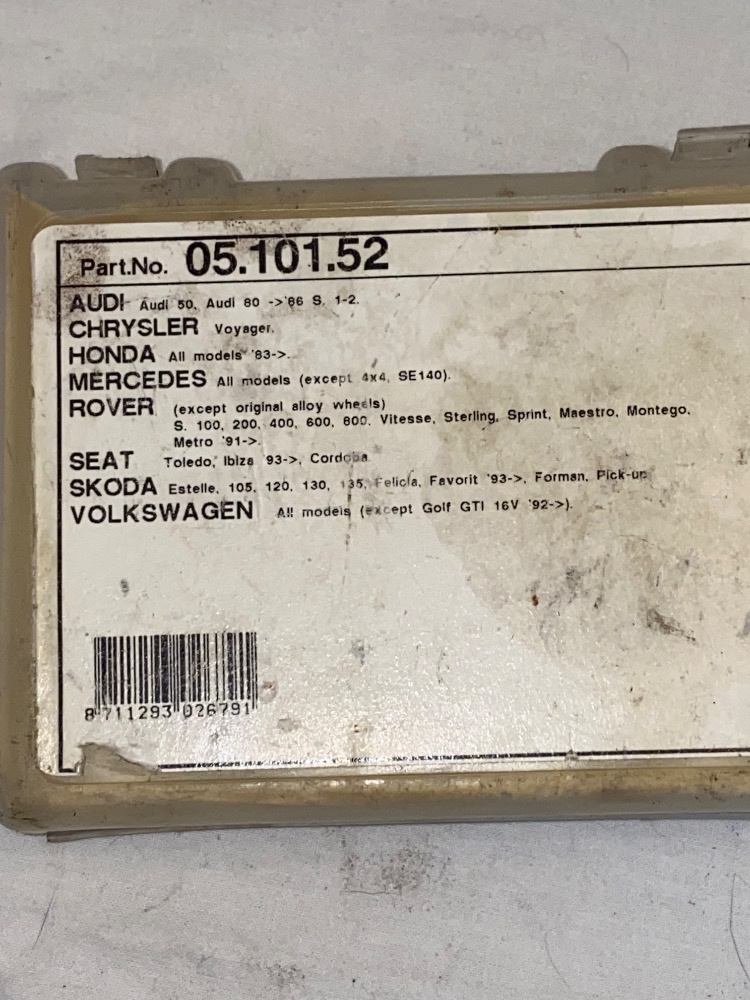 Bezpečnostní šrouby / matice M12x1,25 - 7