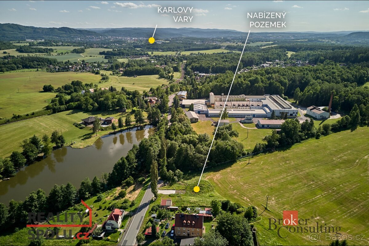 Prodej, pozemky/bydlení, 2126 m2, Hájek, Karlovy Vary [ID 73 - 7