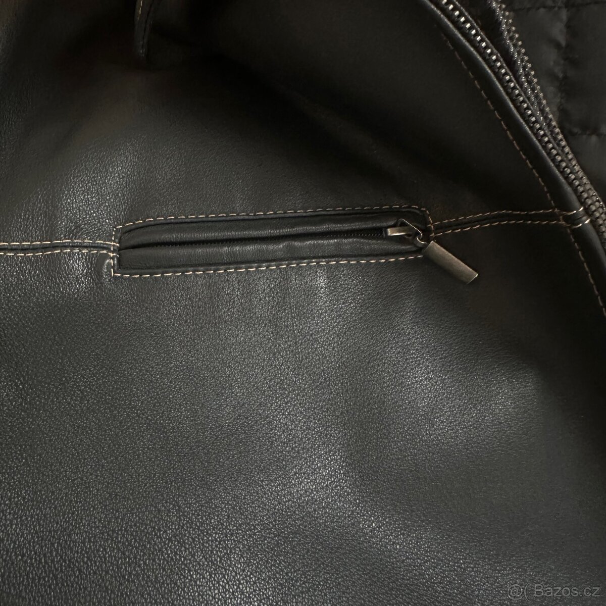 KARA pánská bunda z pravé kůže - 7