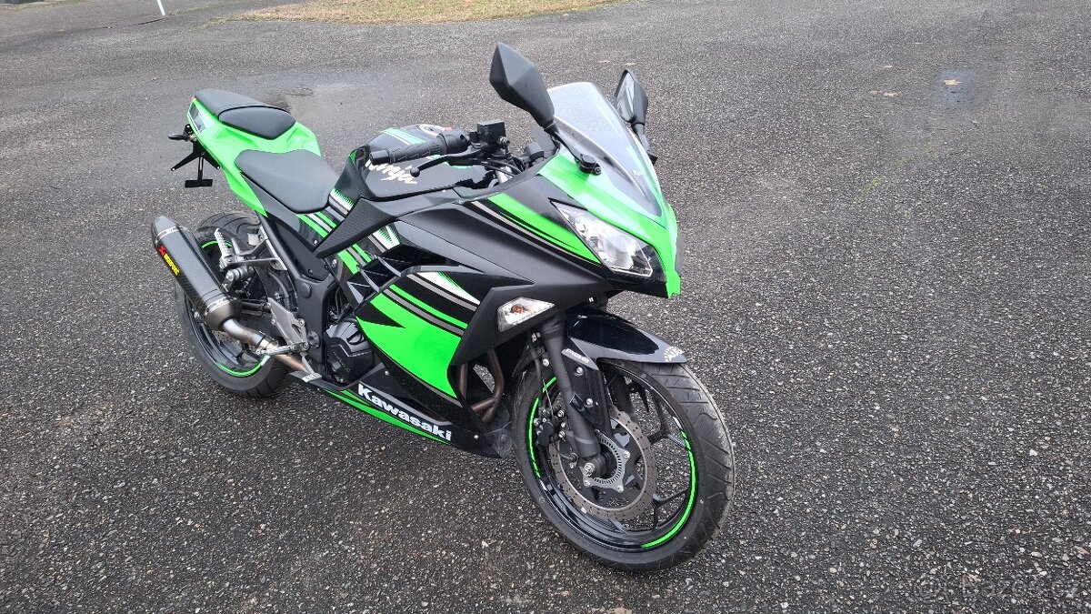 KAWASAKI NINJA 300 ( 5 TIS.KM ) 29 KW - 7