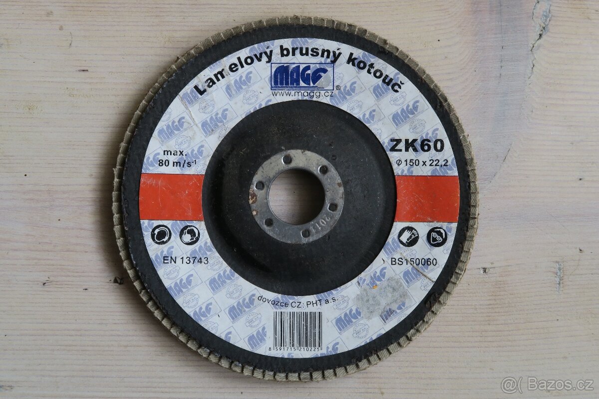 Brusné kotouče 6 ks.CENA ZA VŠE. - 7