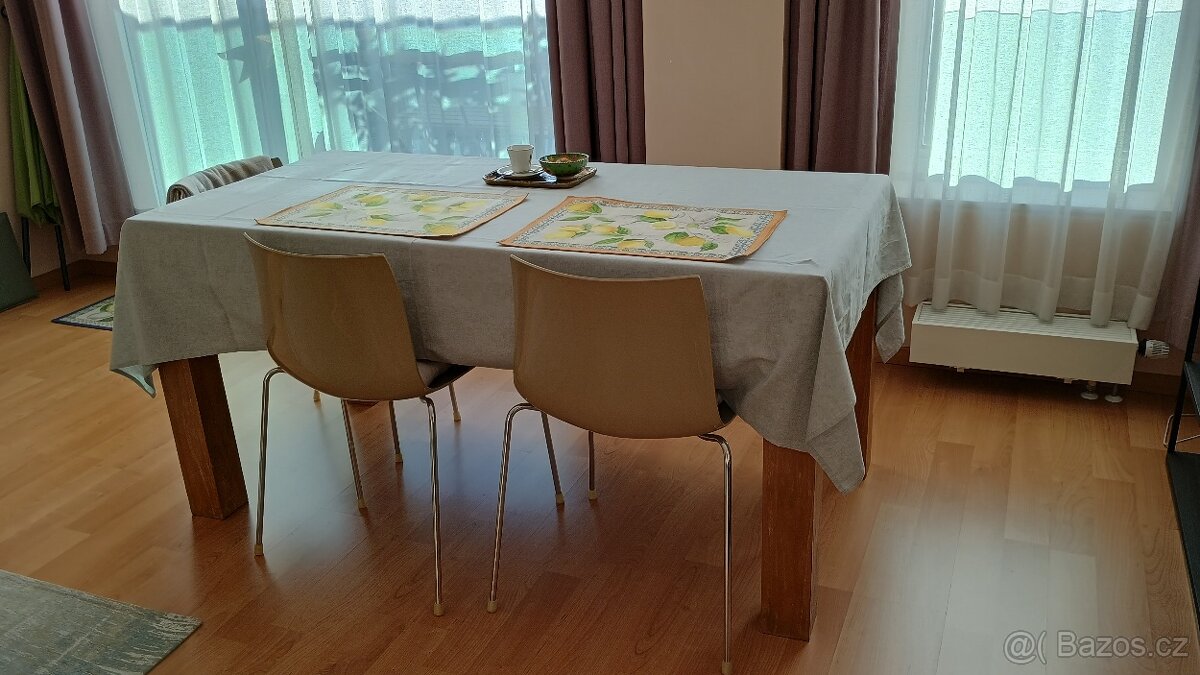 Jídelní stůl z teakového dřeva 160 × 80 × 78 cm – kvalitní p - 7