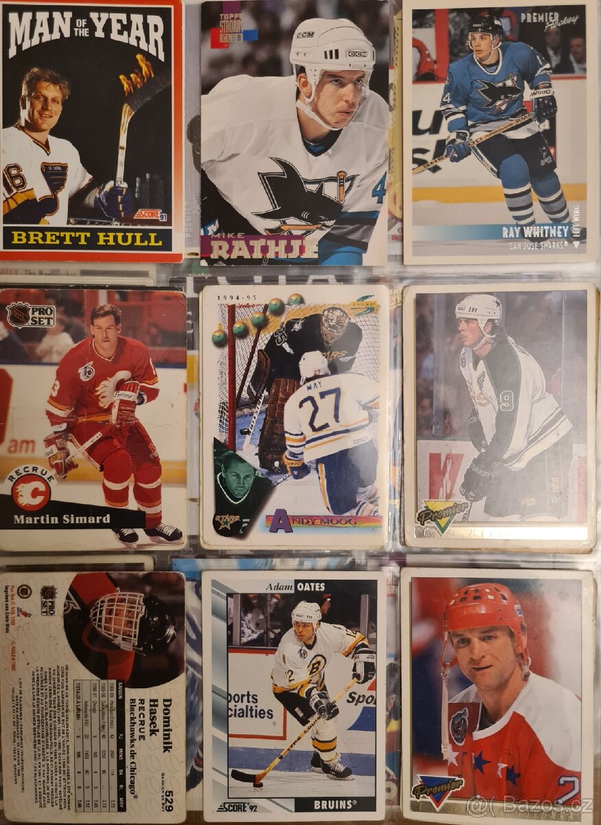 Hokejové kartičky NHL, inzerat 1z2 - 7