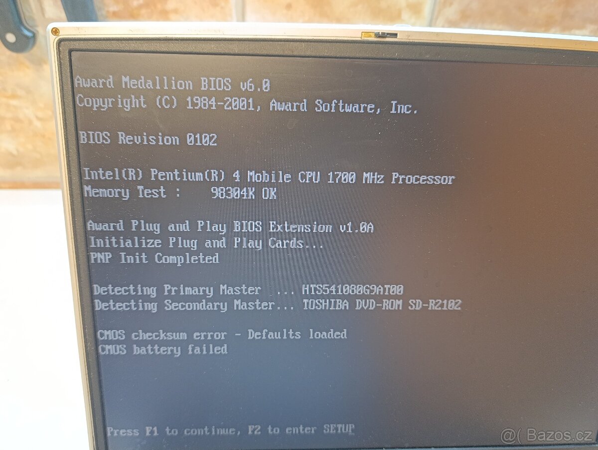 Notebook ASUS M 2400- pentium 4 - 7