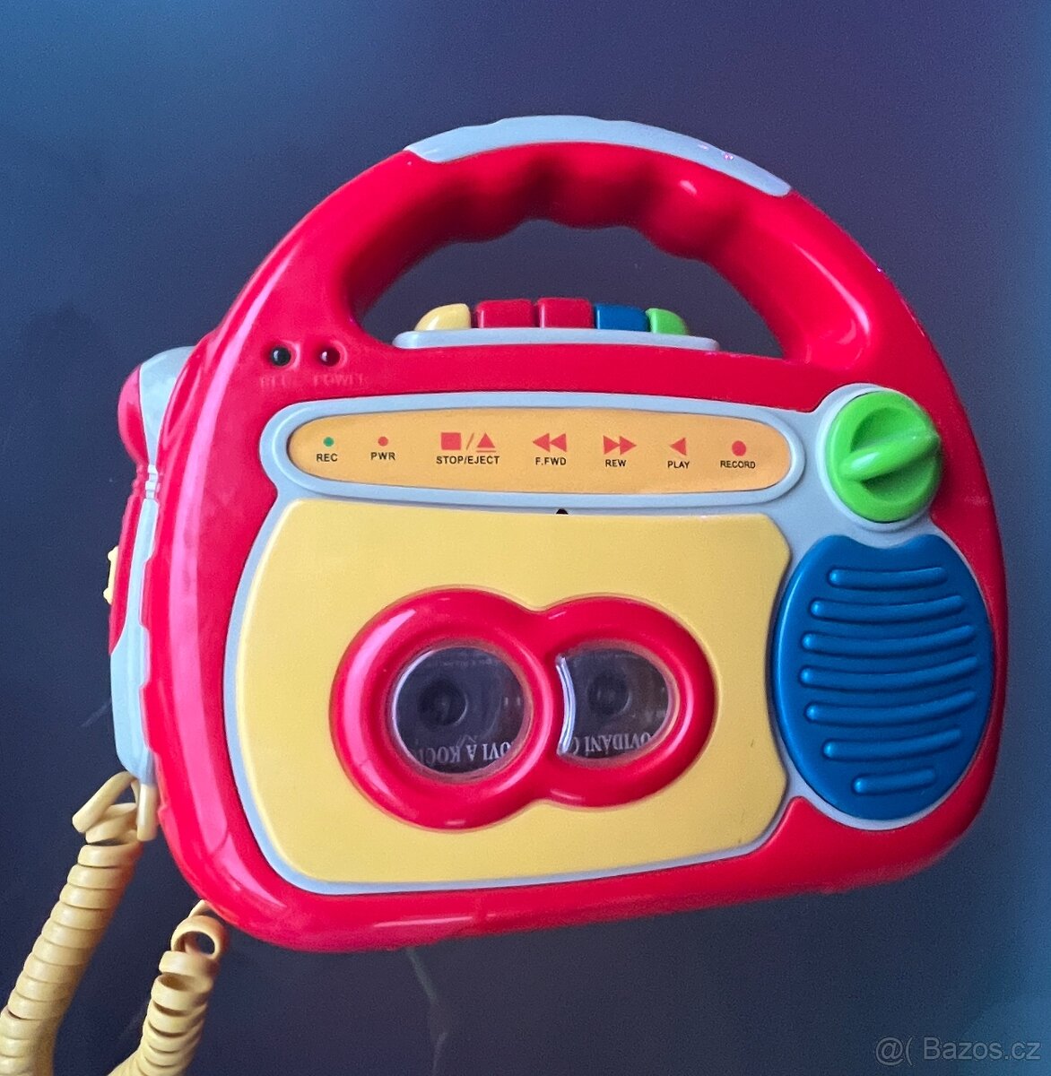 Dětský telefonní set + kazetový přehrávač s mikrofonem - 7