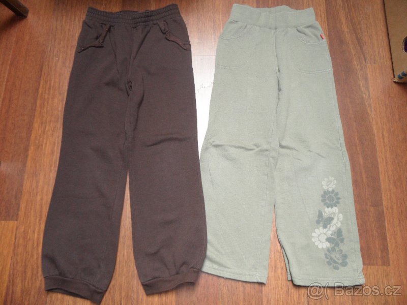 dívčí kalhoty vel.128 - 7